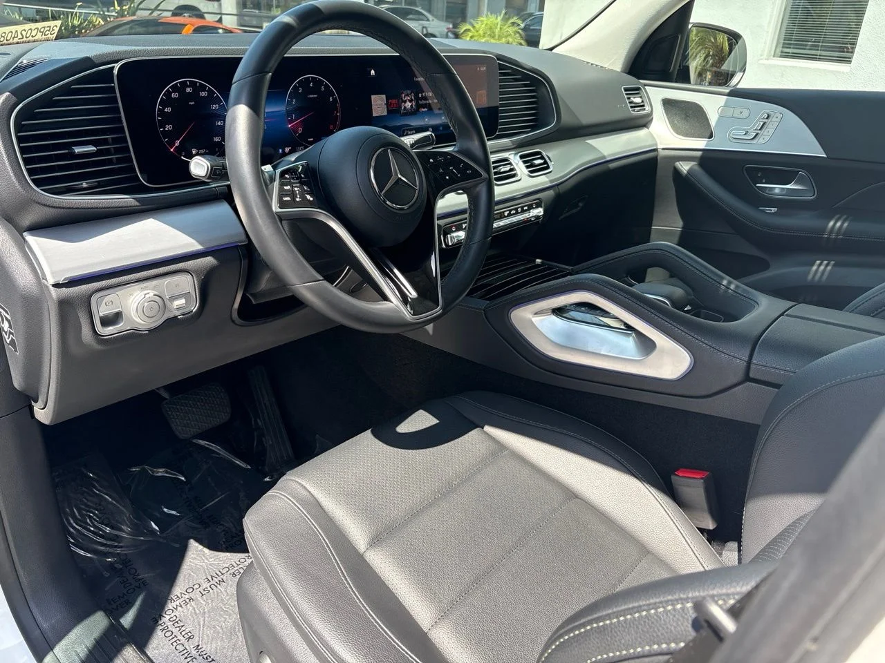 Certified Used 2024 White Mercedes-Benz 350 4MATIC® AMG® Package image 7
