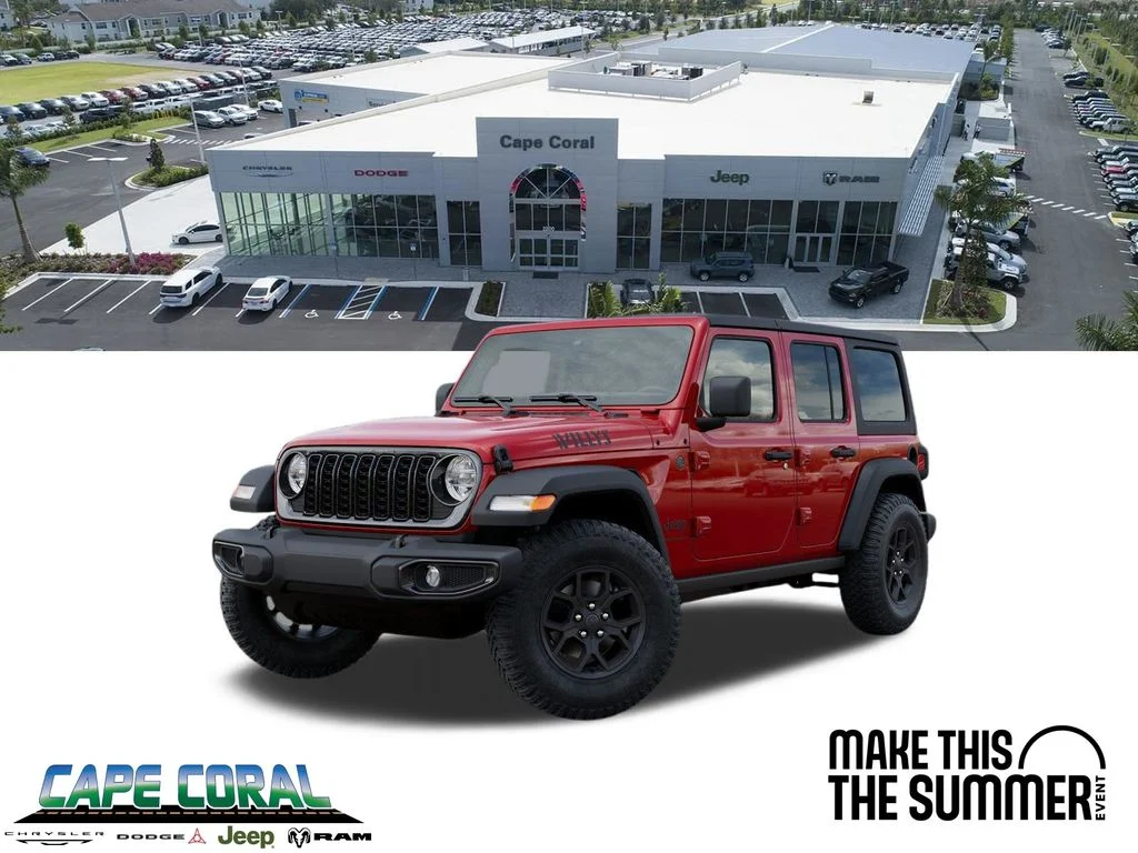 New 2026 Firecracker Red Clear-Coat Exterior Paint Jeep Willys image 1