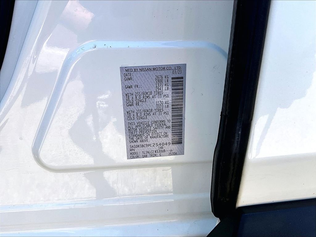 Certified Used 2023 White Nissan SV image 35
