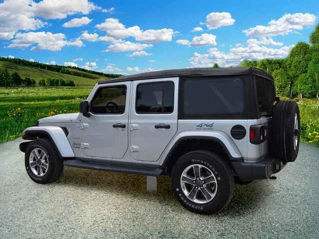 Used 2022 Silver Jeep Unlimited Sahara image 4