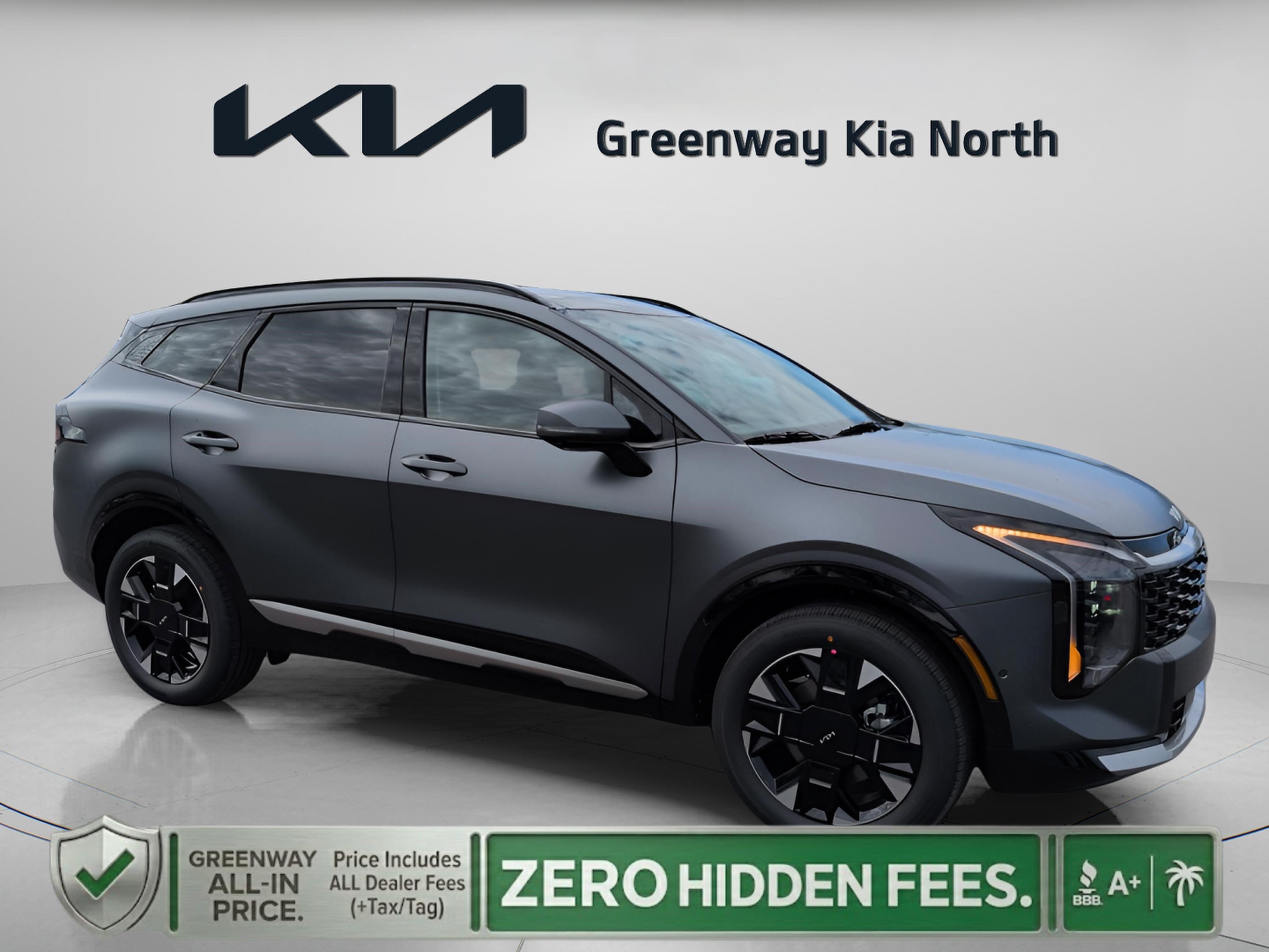 New 2026 Shadow Matte Gray Kia SX Prestige image 2