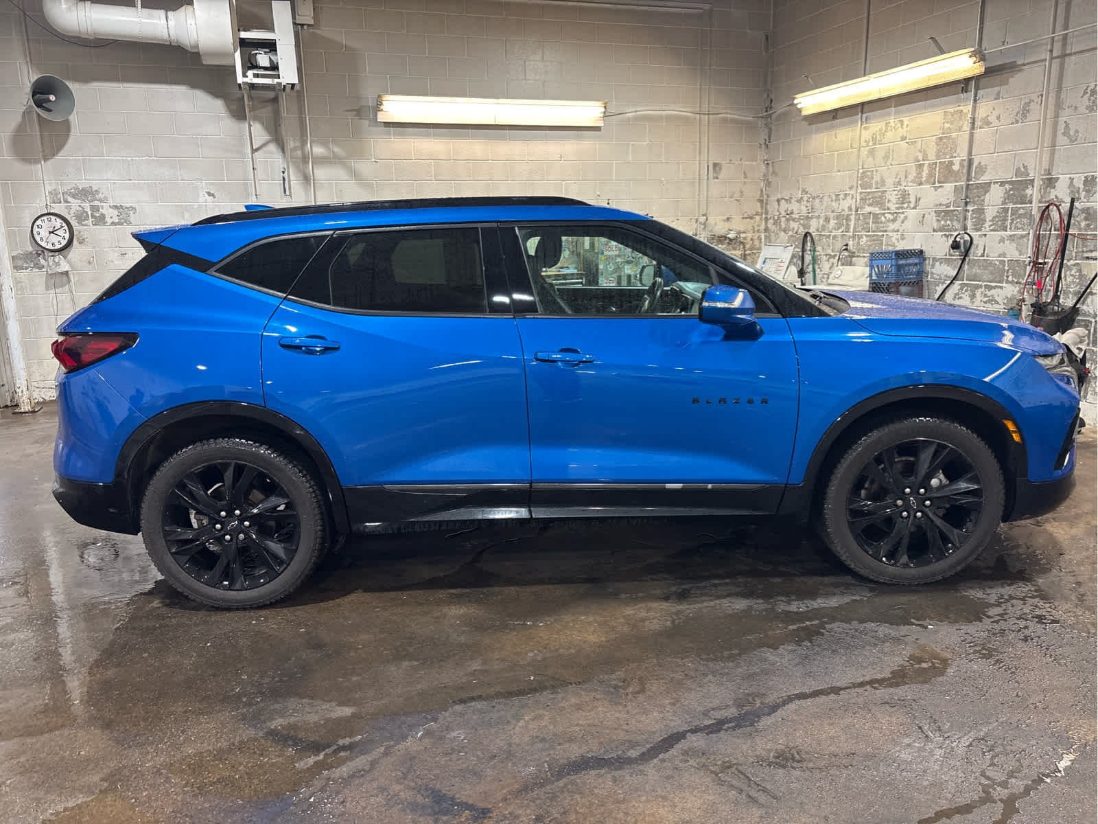 Used 2021 Bright Blue Metallic Chevrolet RS image 3