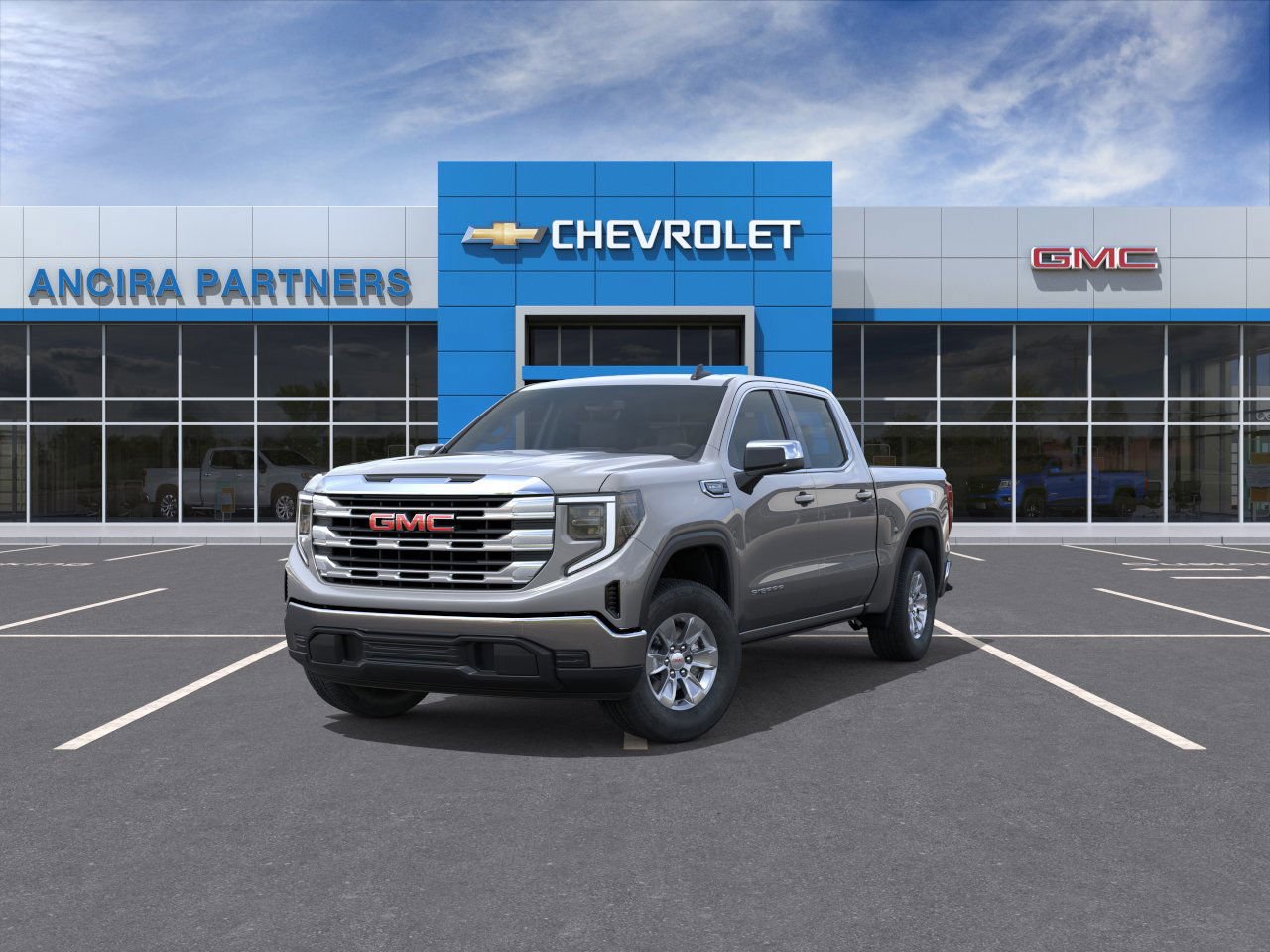 New 2026 Sterling Metallic GMC SLE image 8