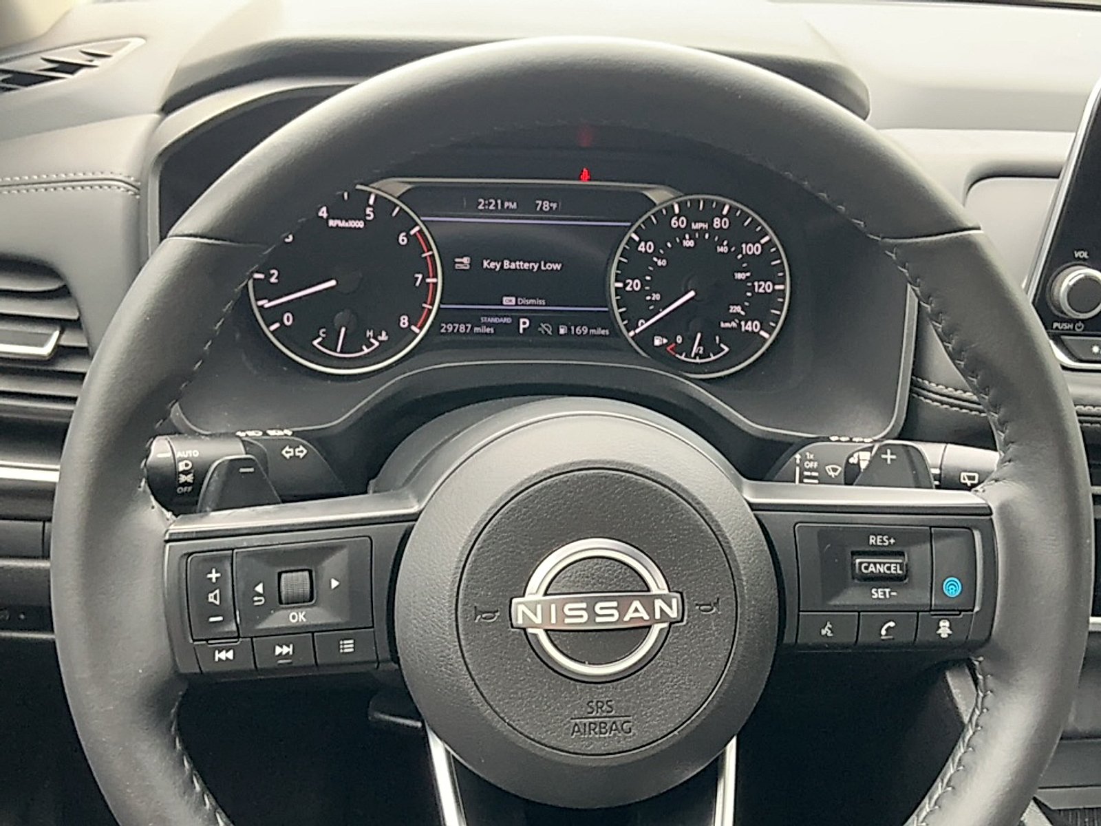 Used 2024 Super Black Nissan SV FWD image 9