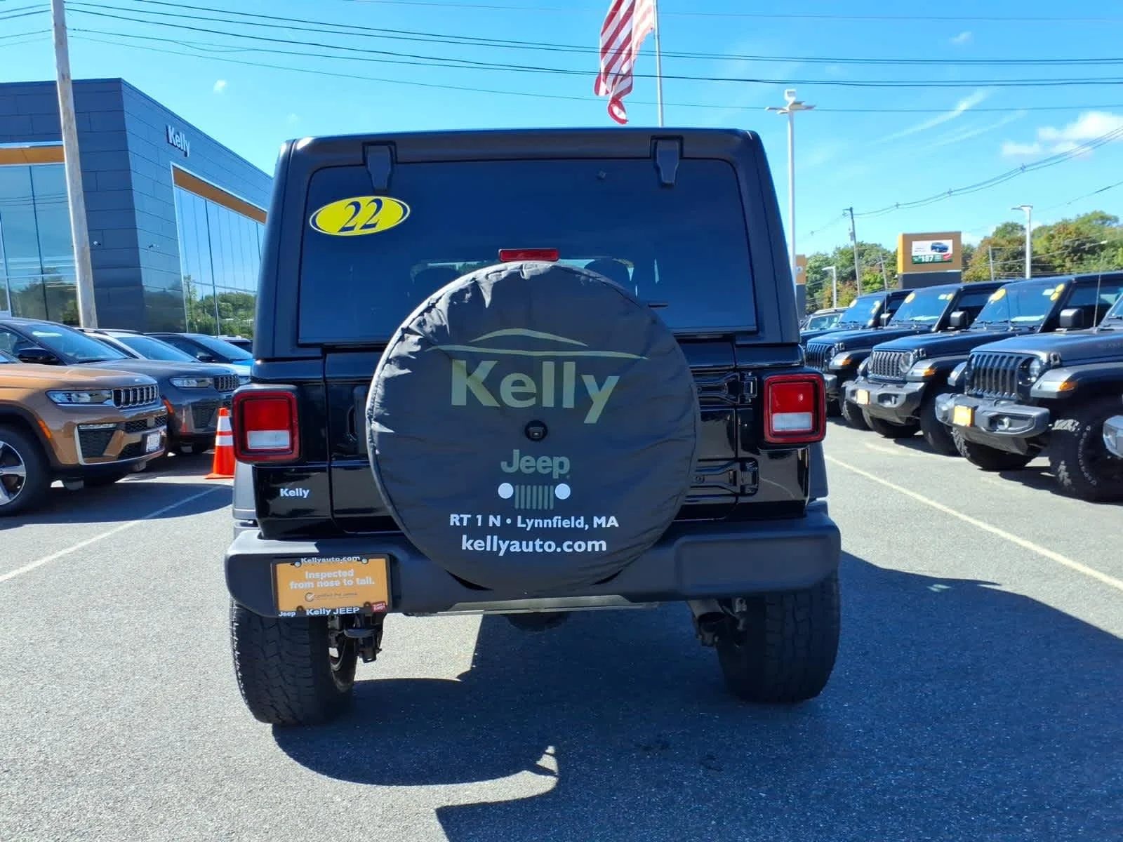 Certified Used 2022 Black Clearcoat Jeep Unlimited Sport S image 9