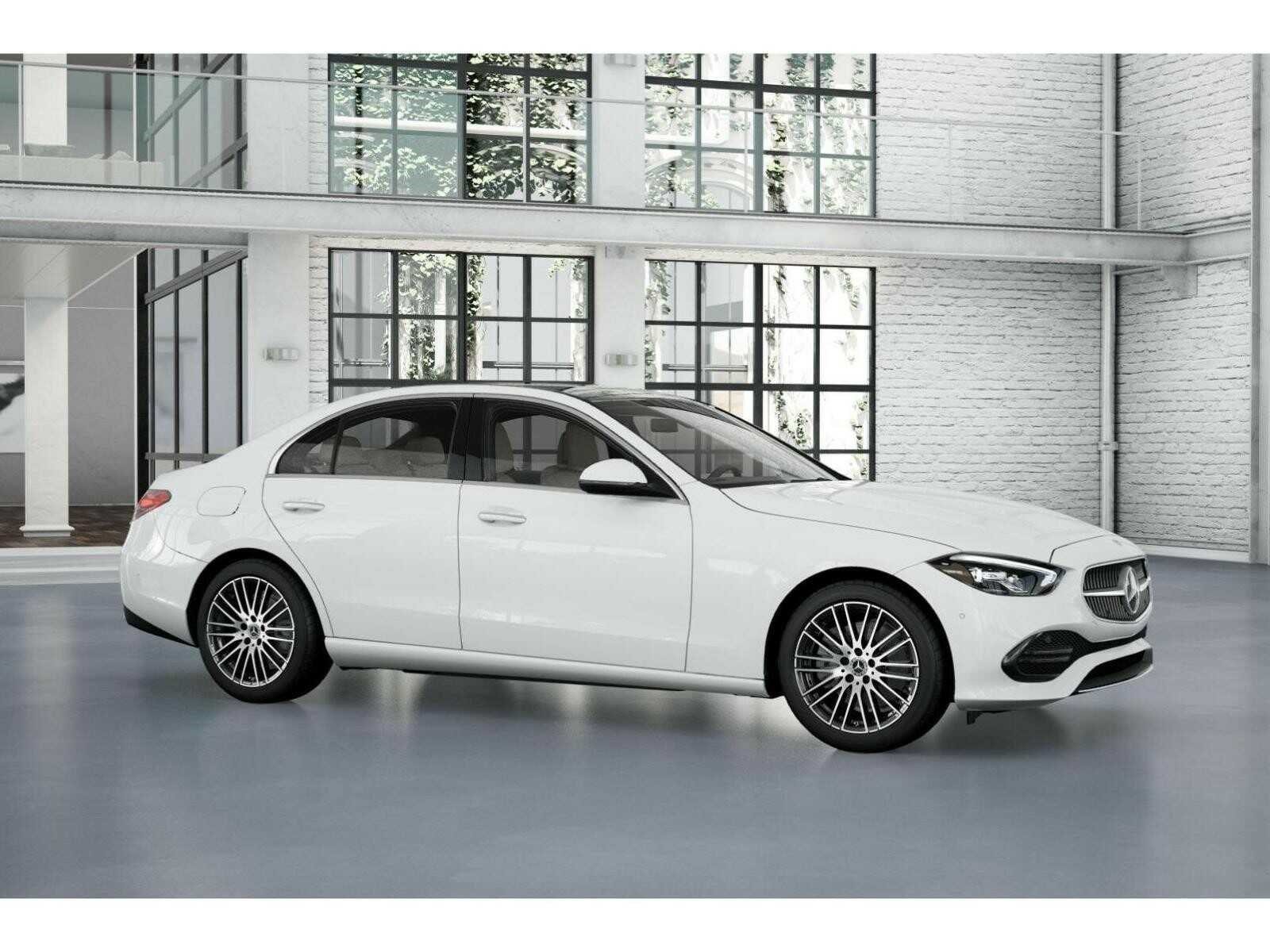 New 2026 Polar White Mercedes-Benz C 300 4D Sedan 4MATIC® image 14