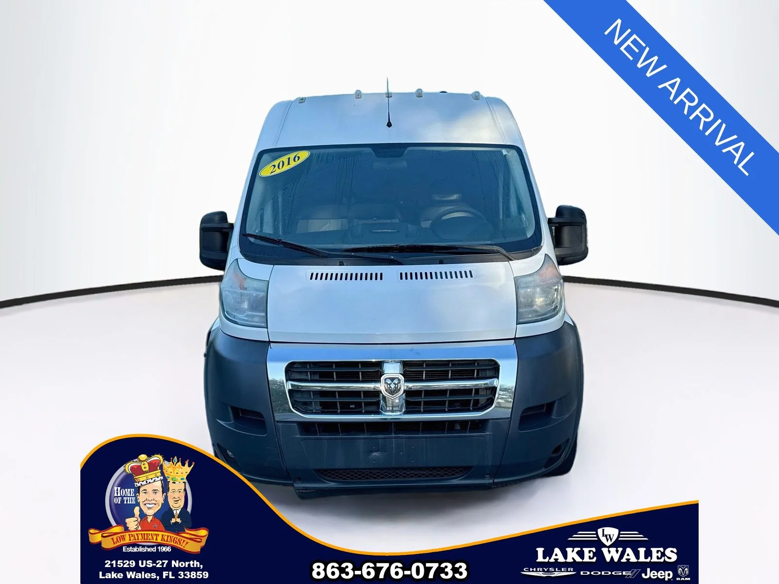 Used 2016 White Ram High Roof image 2