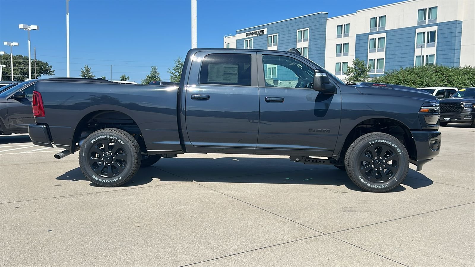 New 2026 Forged Blue Metallic Exterior Paint RAM Laramie image 3