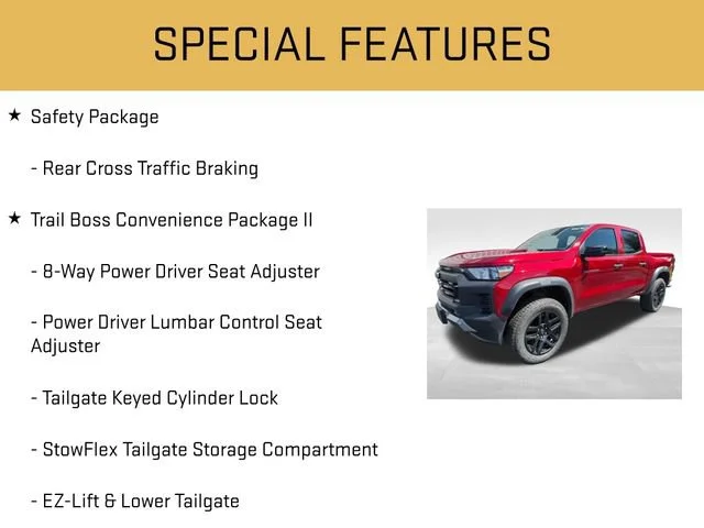 Used 2024 Radiant Red Tintcoat Chevrolet Trail Boss image 12