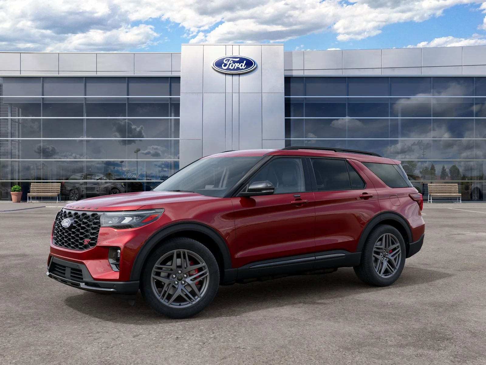 New 2027 Ruby Red Metallic Tinted Clearcoat Ford ST image 14