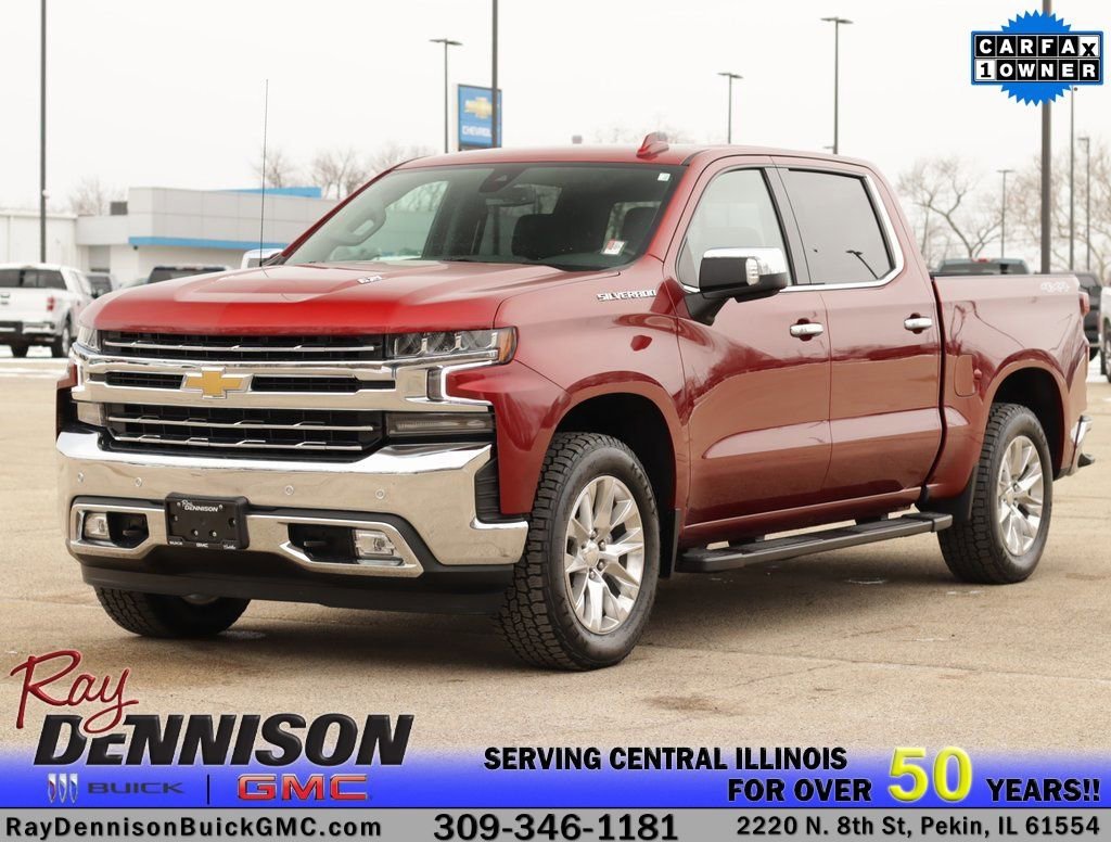 Used 2021 Cherry Red Tintcoat Chevrolet LTZ image 3