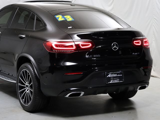 Certified Used 2023 Black Mercedes-Benz GLC 300 Coupe image 8