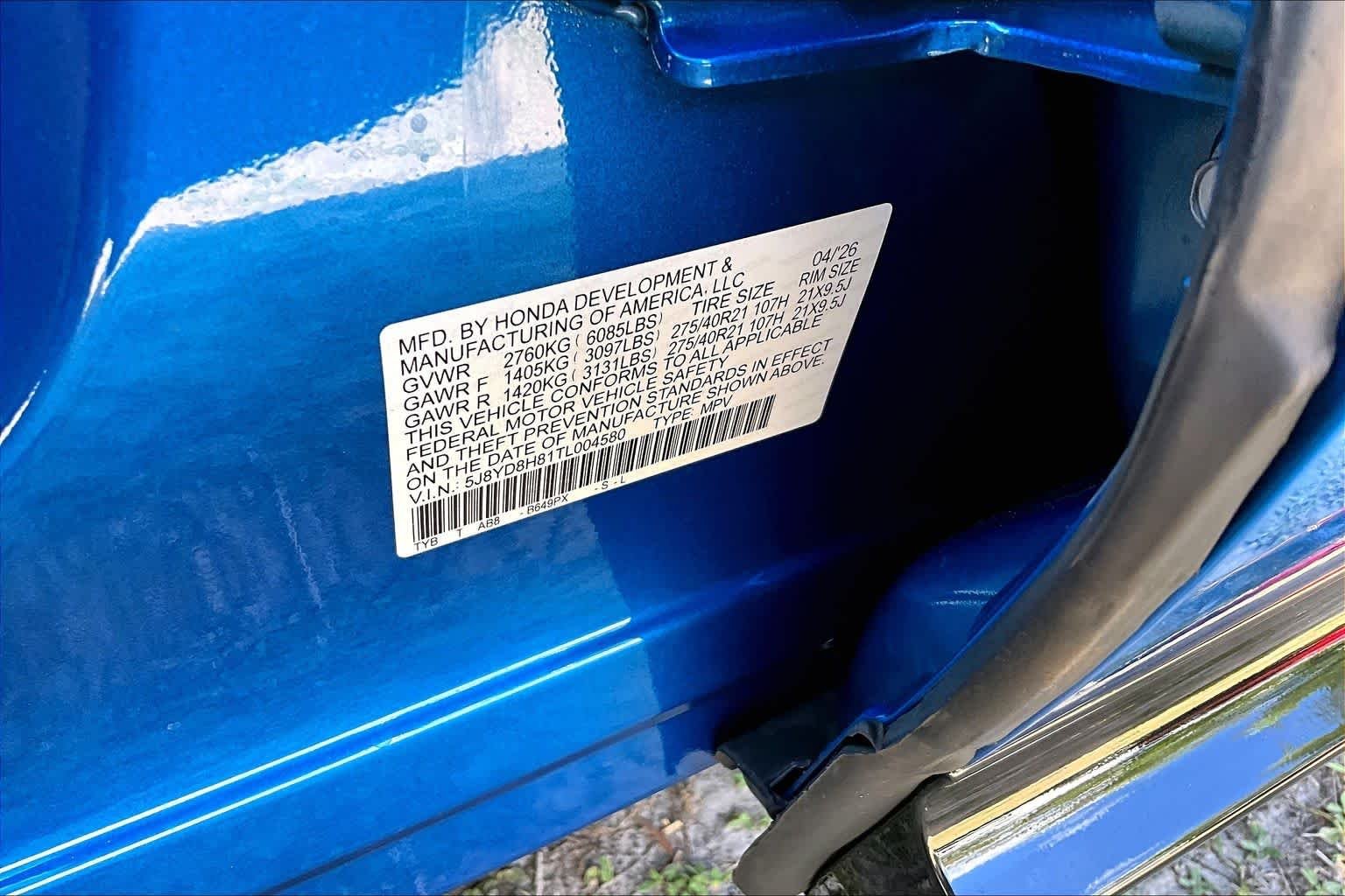 New 2026 Double Apex Blue Pearl Acura Type S w/Advance Package image 22