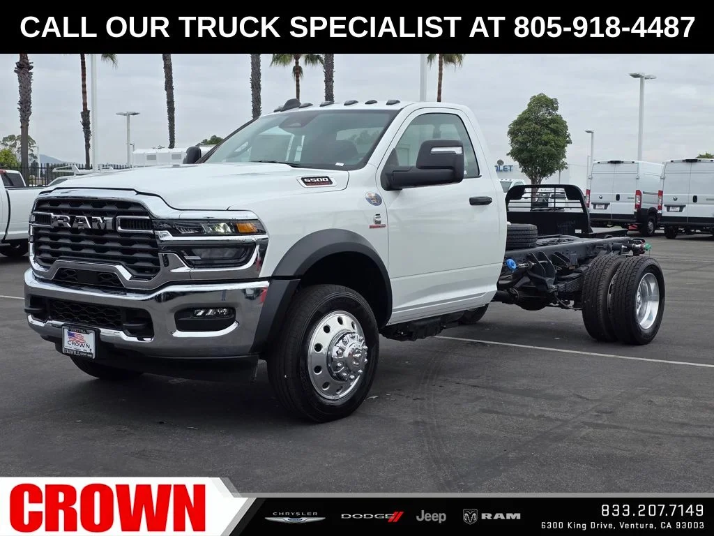 New 2026 Bright White Clearcoat RAM Tradesman image 1
