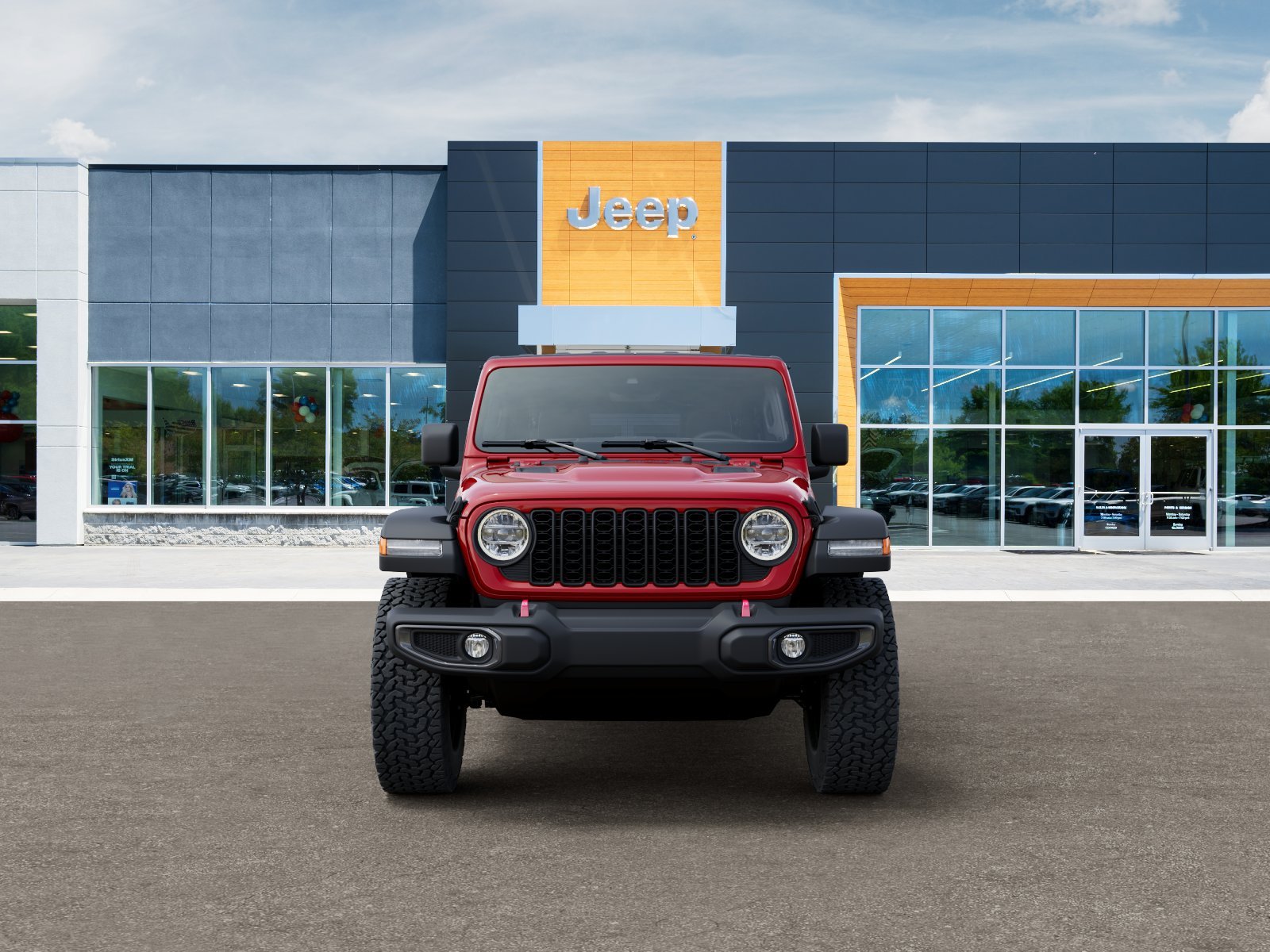 New 2026 Firecracker Red Clear-Coat Exterior Paint Jeep Rubicon image 32