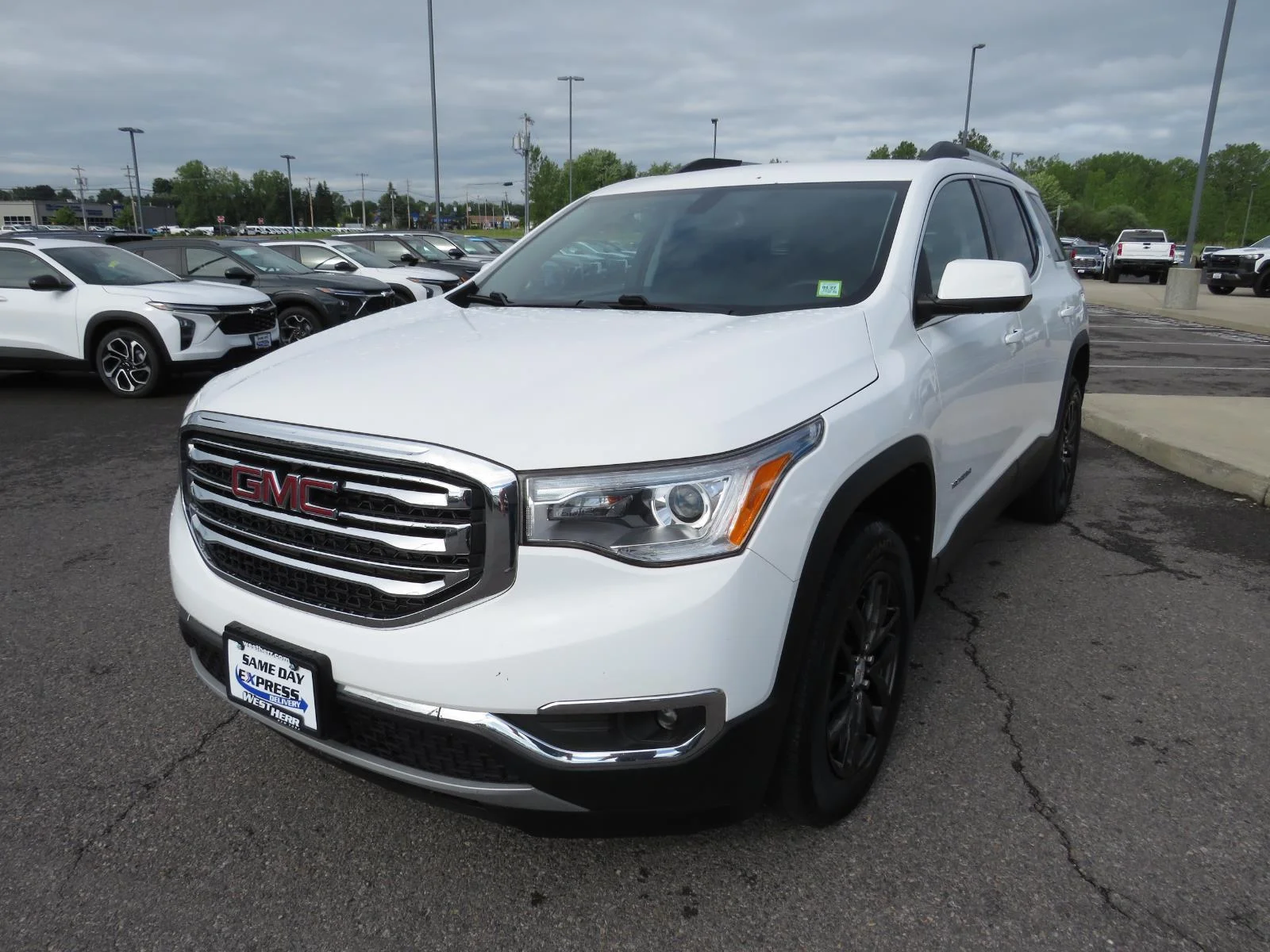 Used 2018 SUMMIT WHITE GMC SLT image 14