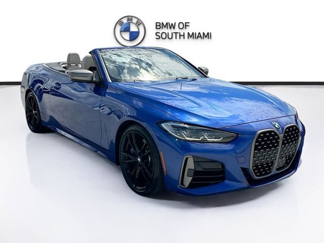 Used 2021 Blue BMW M440i image 1