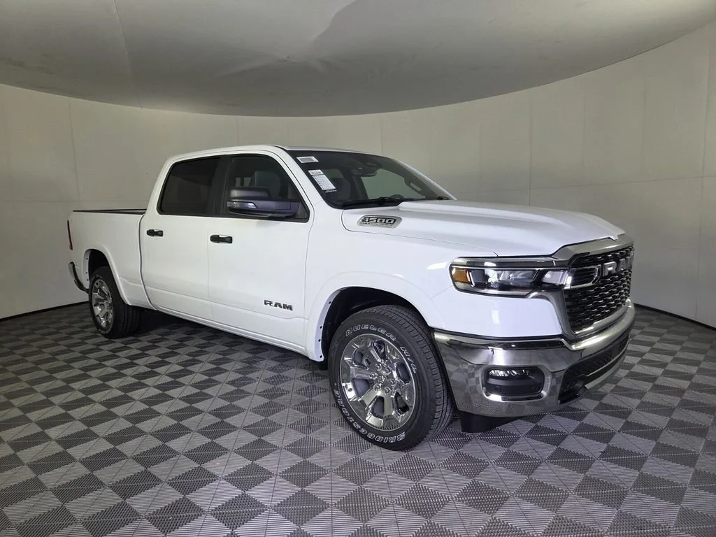New 2026 Bright White Clear-Coat Exterior Paint RAM Big Horn image 2