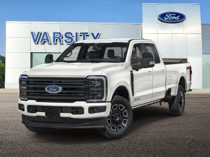 New 2026 Star White Metallic Tri-Coat Ford F-350® Platinum® image 1