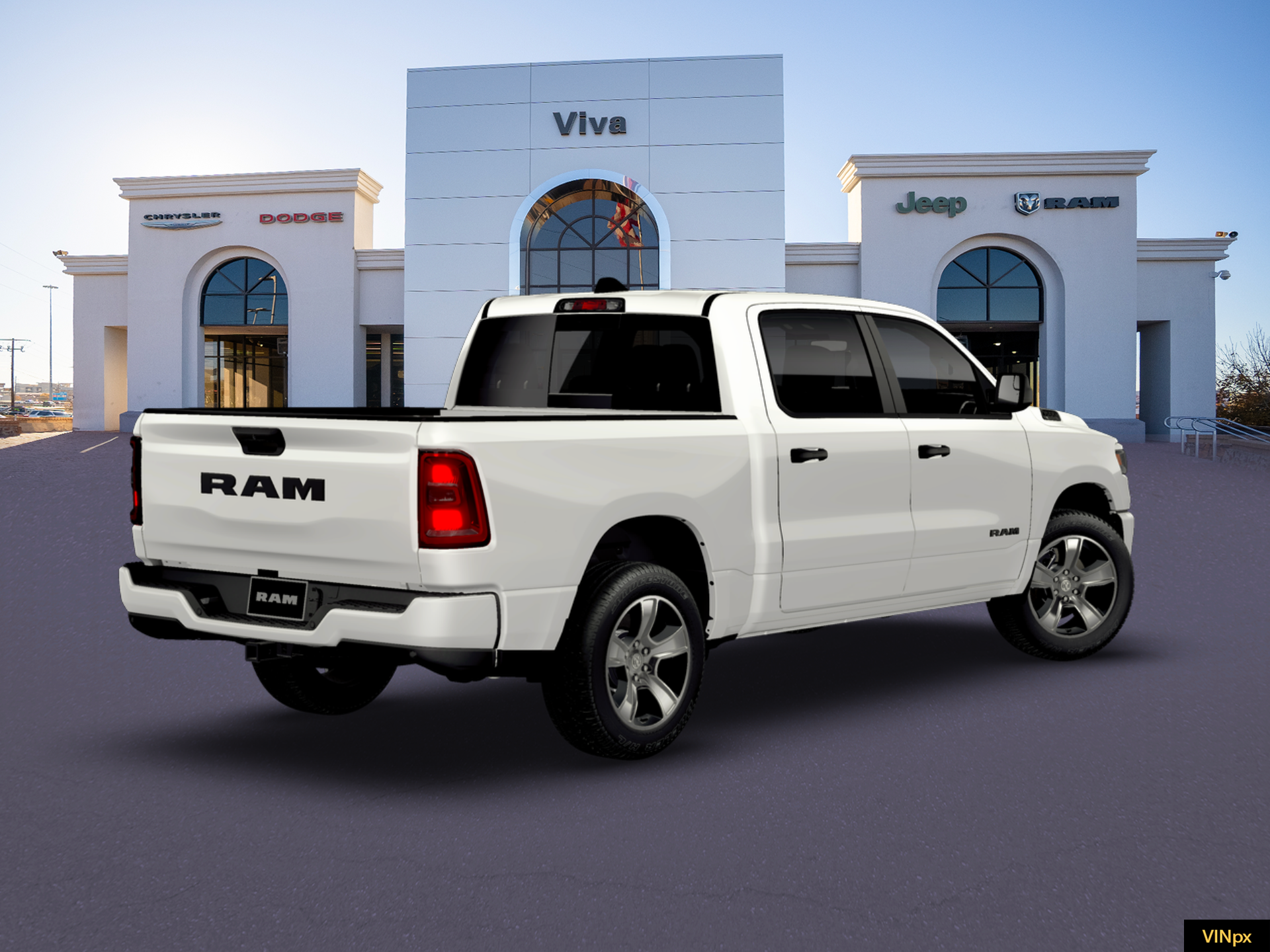 New 2026 Bright White Clear-Coat Exterior Paint RAM  image 19