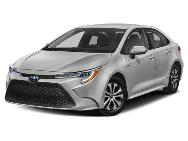 Used 2021 Blizzard Pearl Toyota Hybrid LE image 1