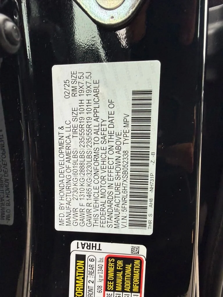 Used 2025 Black Honda Sport-L image 11
