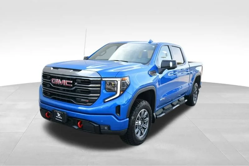 Used 2024 GMC Sierra 1500 AT4 with VIN 1GTUUEEL7RZ108694 for sale in North Branch, Minnesota