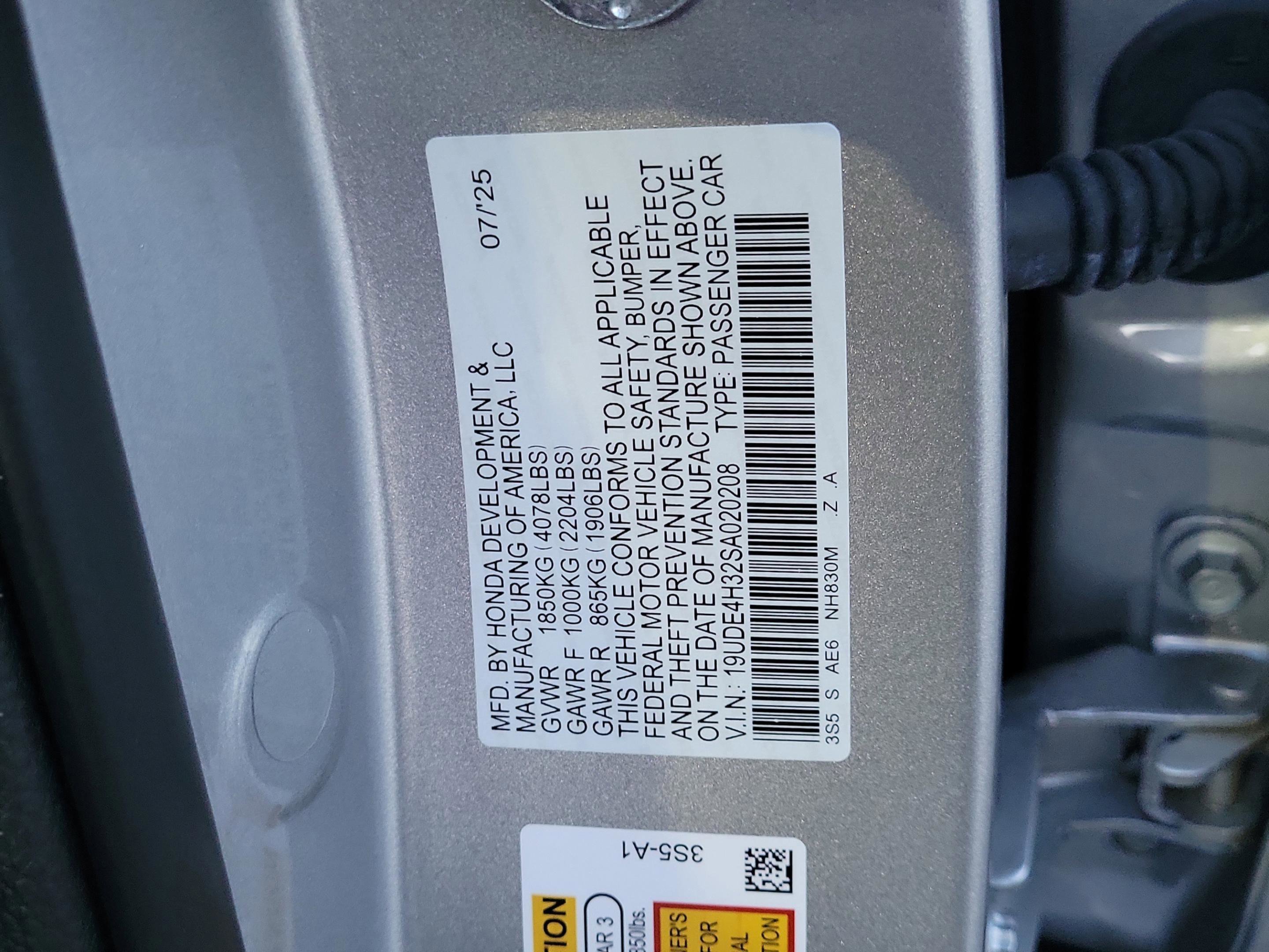 Used 2025 Lunar Silver Metallic Acura A-SPEC image 60