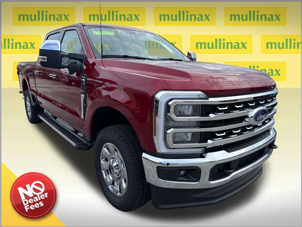 New 2026 Red Ford Lariat image 1