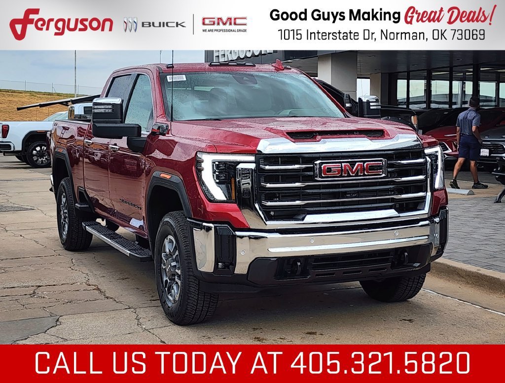 Volcanic Red Tintcoat 2026 GMC Sierra 2500HD Pickup Truck Four-Wheel Drive 