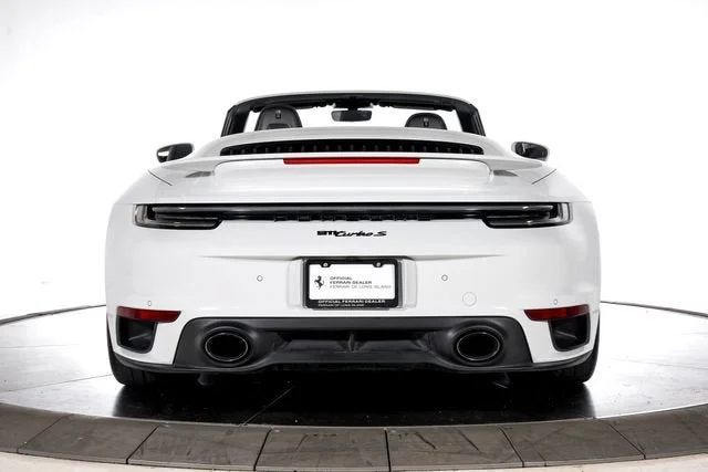 Used 2022 White Porsche Turbo S image 4
