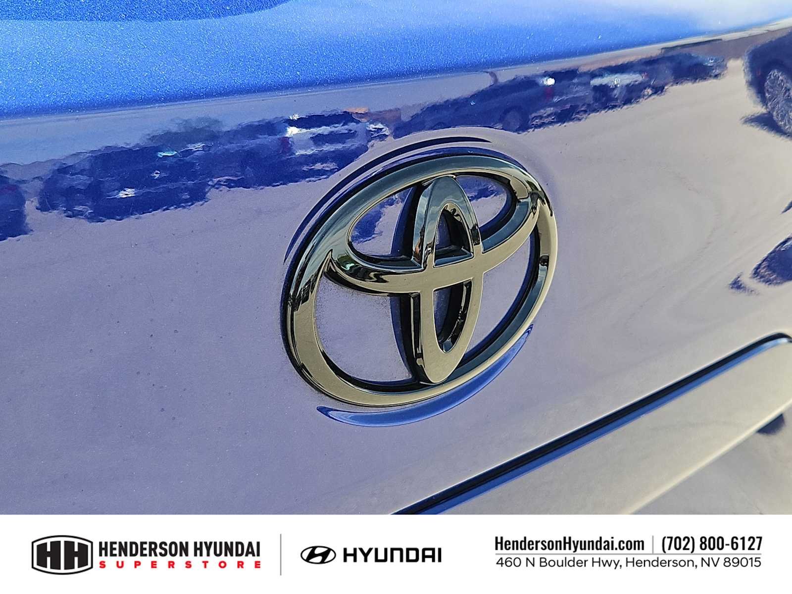 Used 2023 Blue Crush Metallic Toyota Hybrid XSE image 11