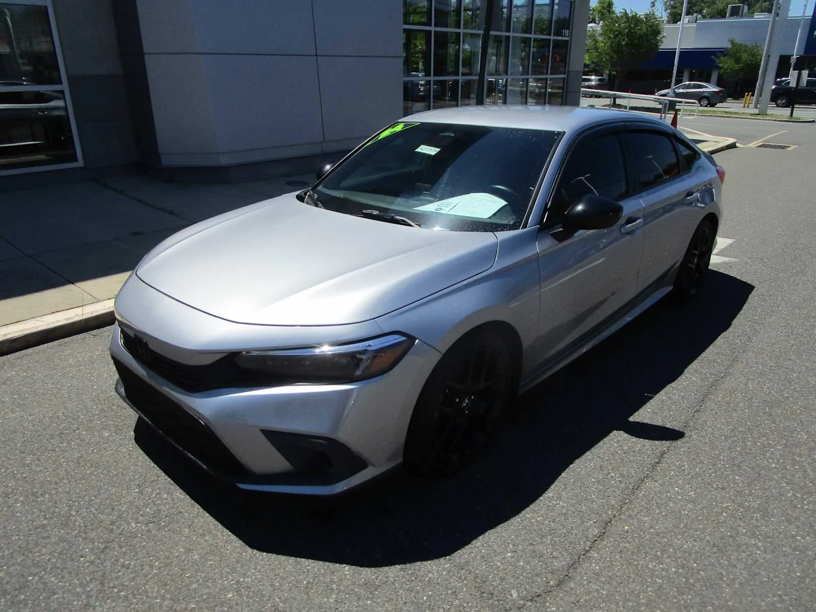 Used 2024 Lunar Silver Metallic Honda Sport image 2