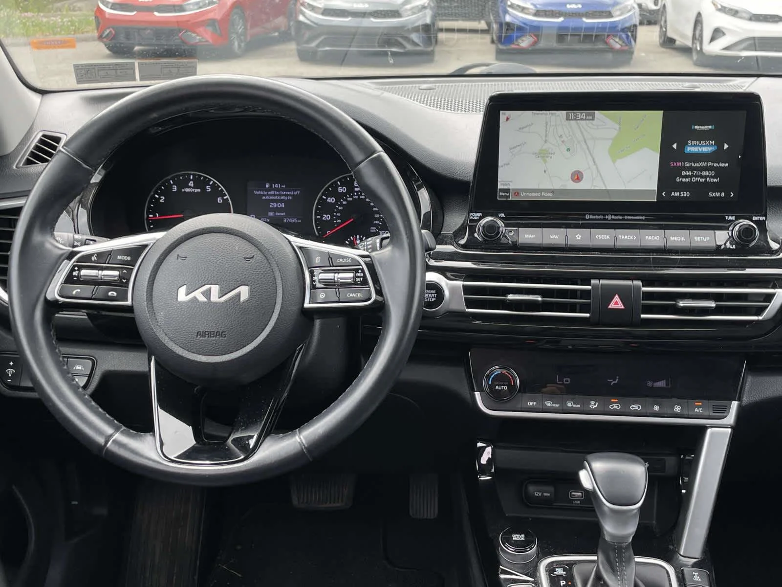 Certified Used 2022 Steel Gray Kia EX image 2