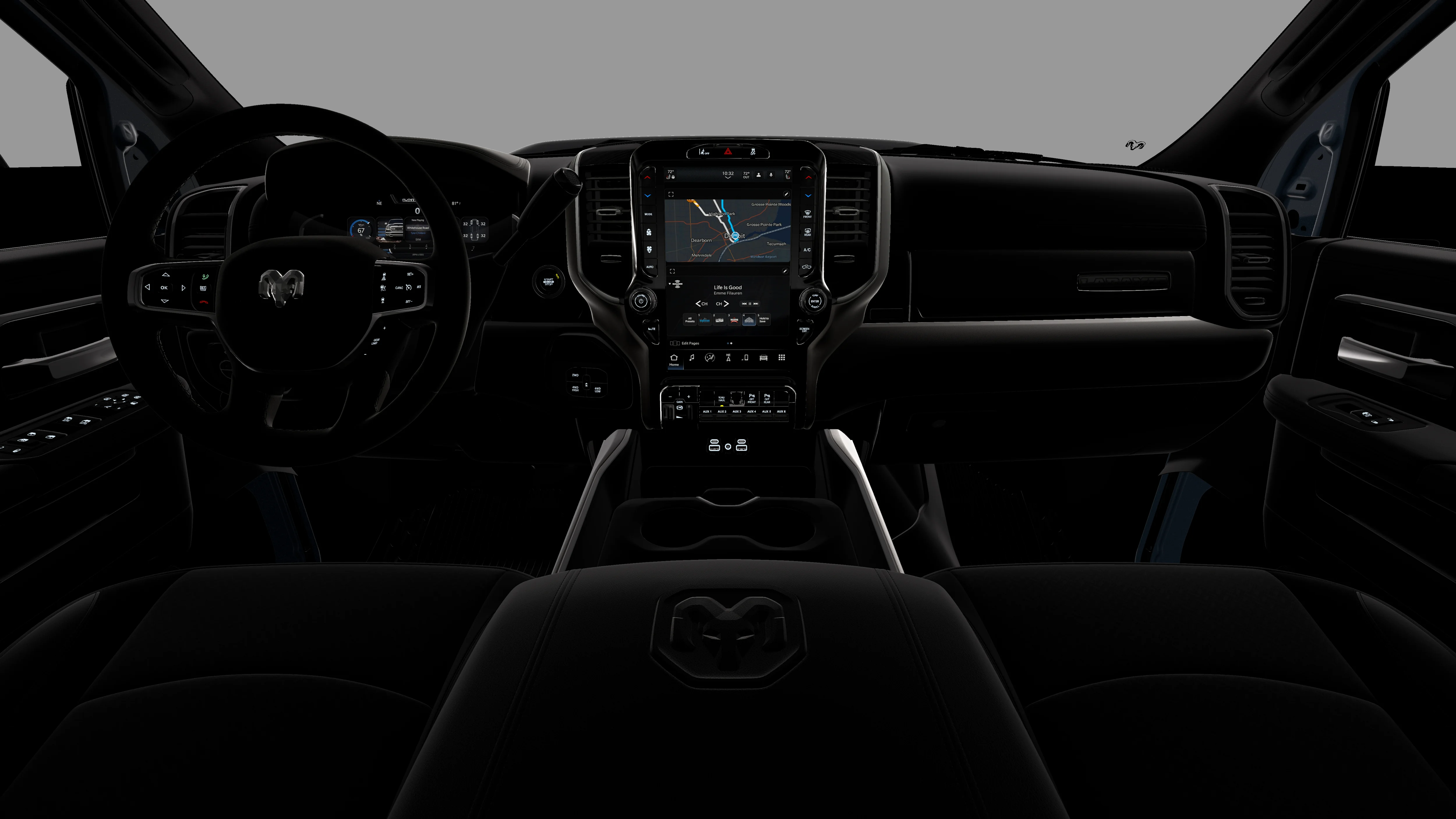 New 2026 Forged Blue Metallic Exterior Paint RAM LARAMIE image 18