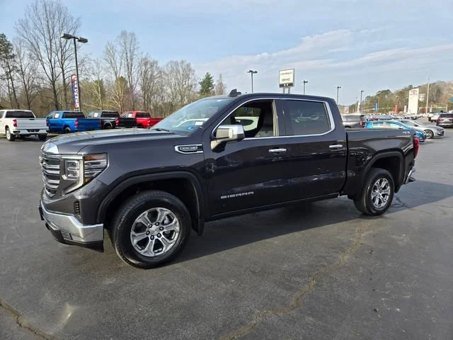 Used 2025 Titanium Rush Metallic GMC SLT image 3