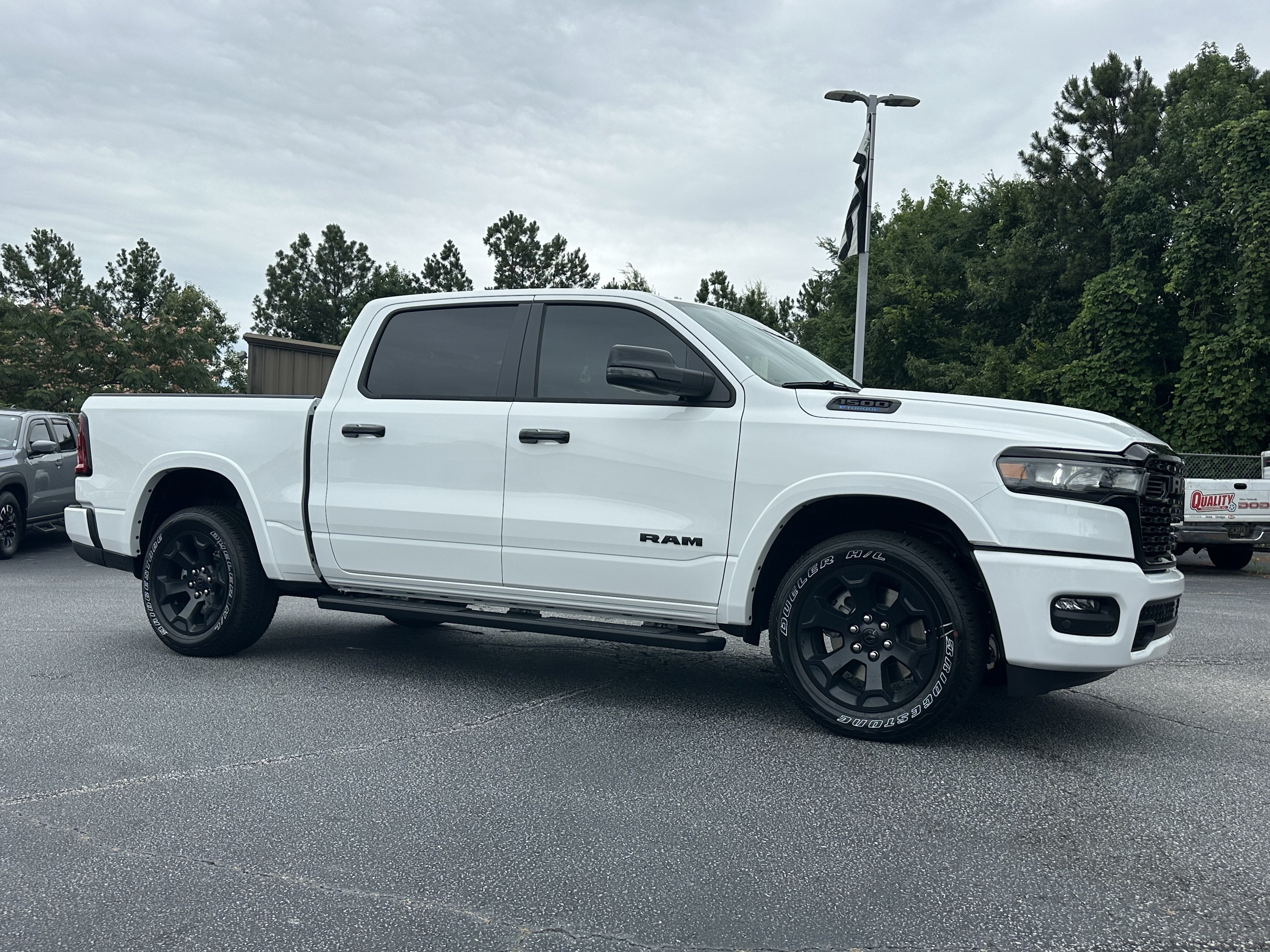 New 2026 Bright White Clear-Coat Exterior Paint RAM Big Horn image 2