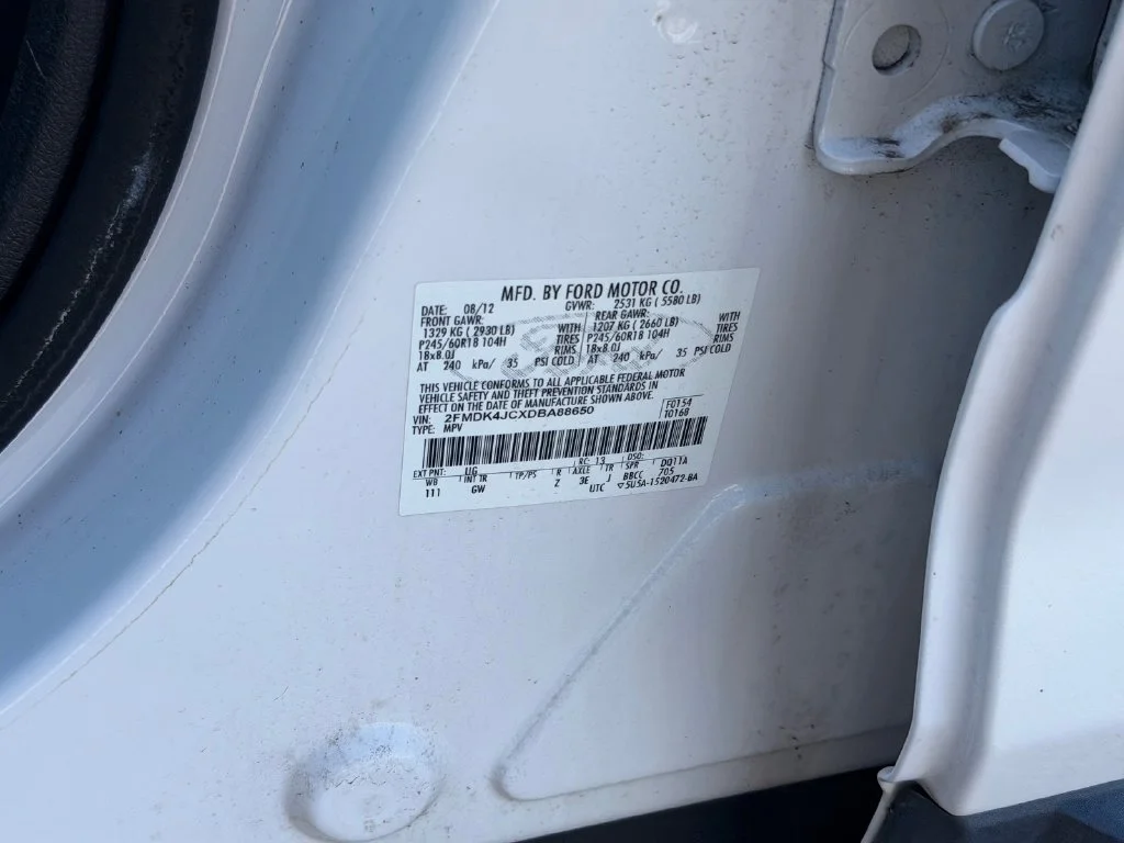 Used 2013 White Ford SEL image 11