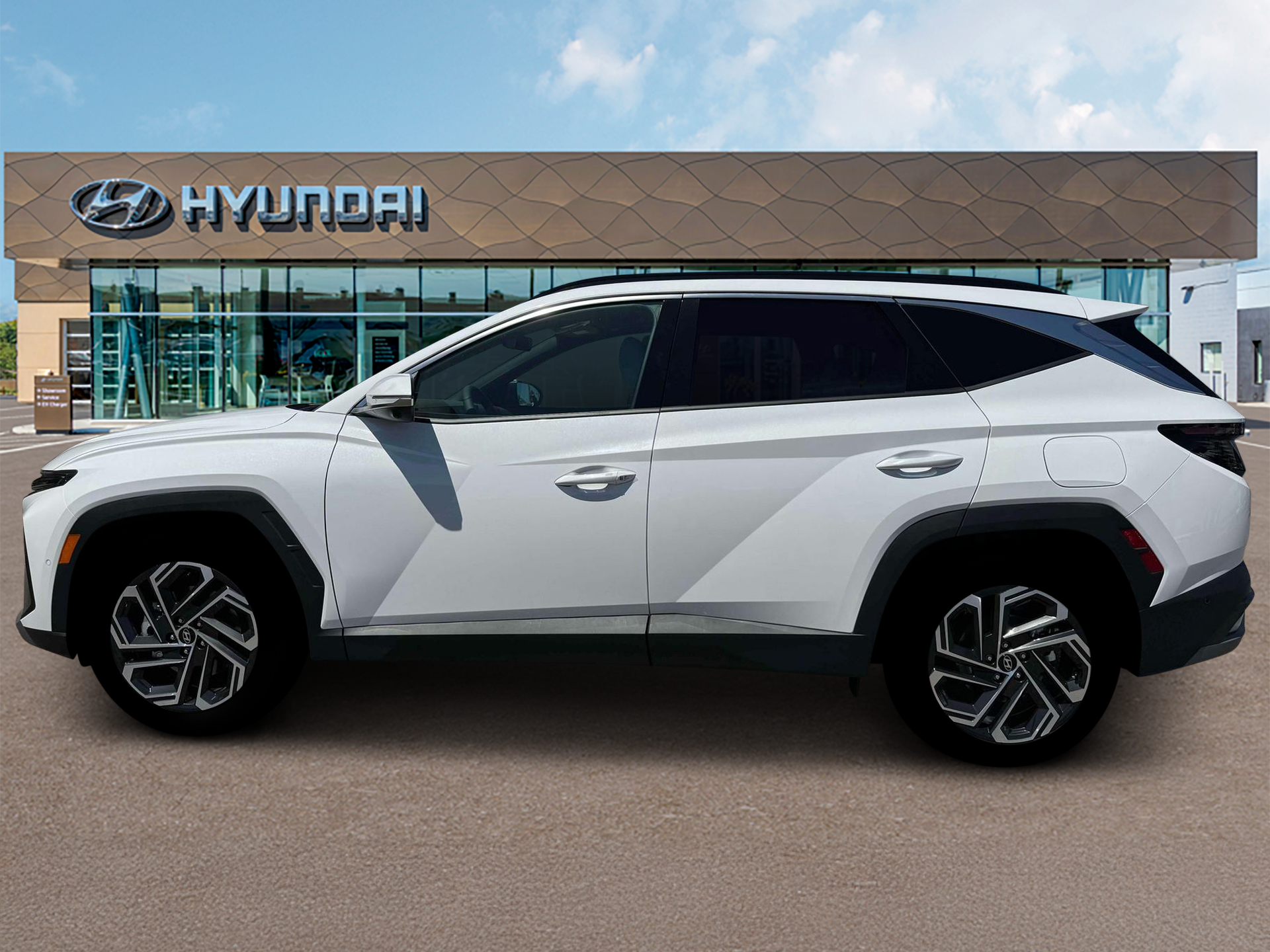 New 2026 White Hyundai Limited AWD image 3