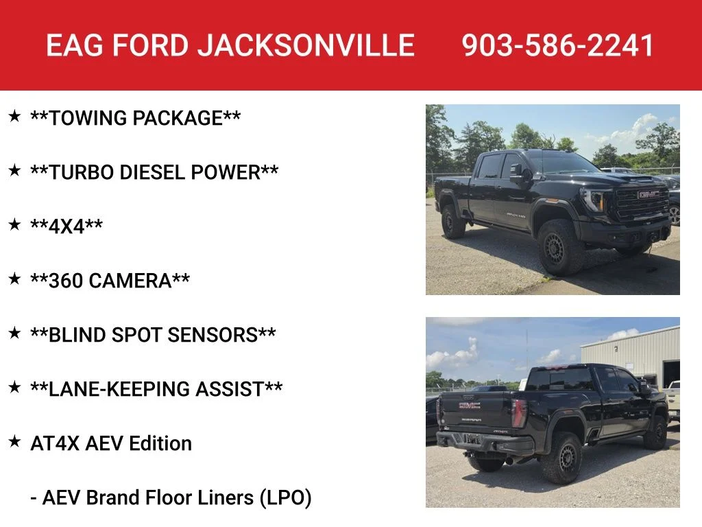 Used 2024 Black GMC AT4X image 8