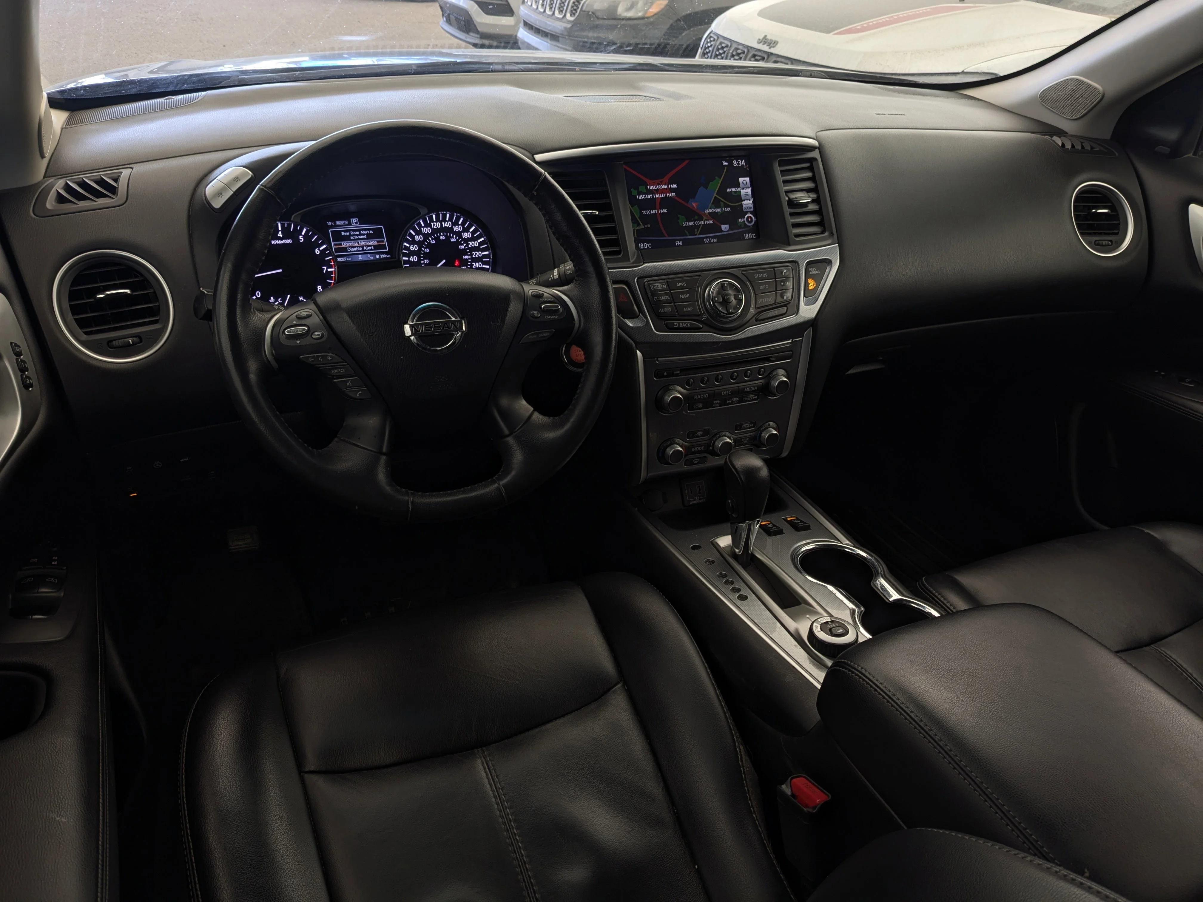 Used 2019 Black Nissan SL Premium - Leather - Sunroof - 360 Camera - 2 Sets Wheels & Tires & Much More image 25