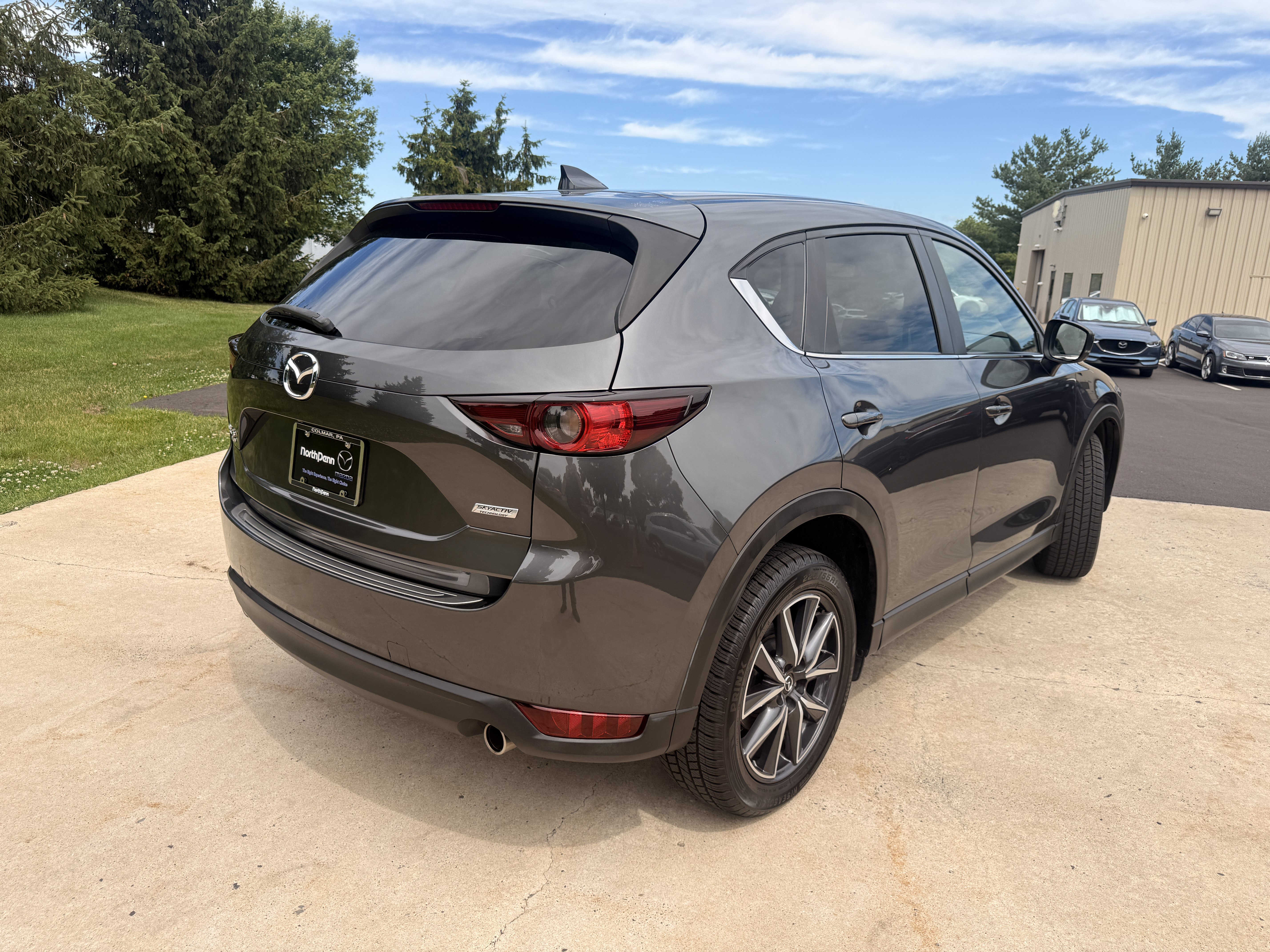 Used 2018 Machine Gray Metallic Mazda Touring image 15