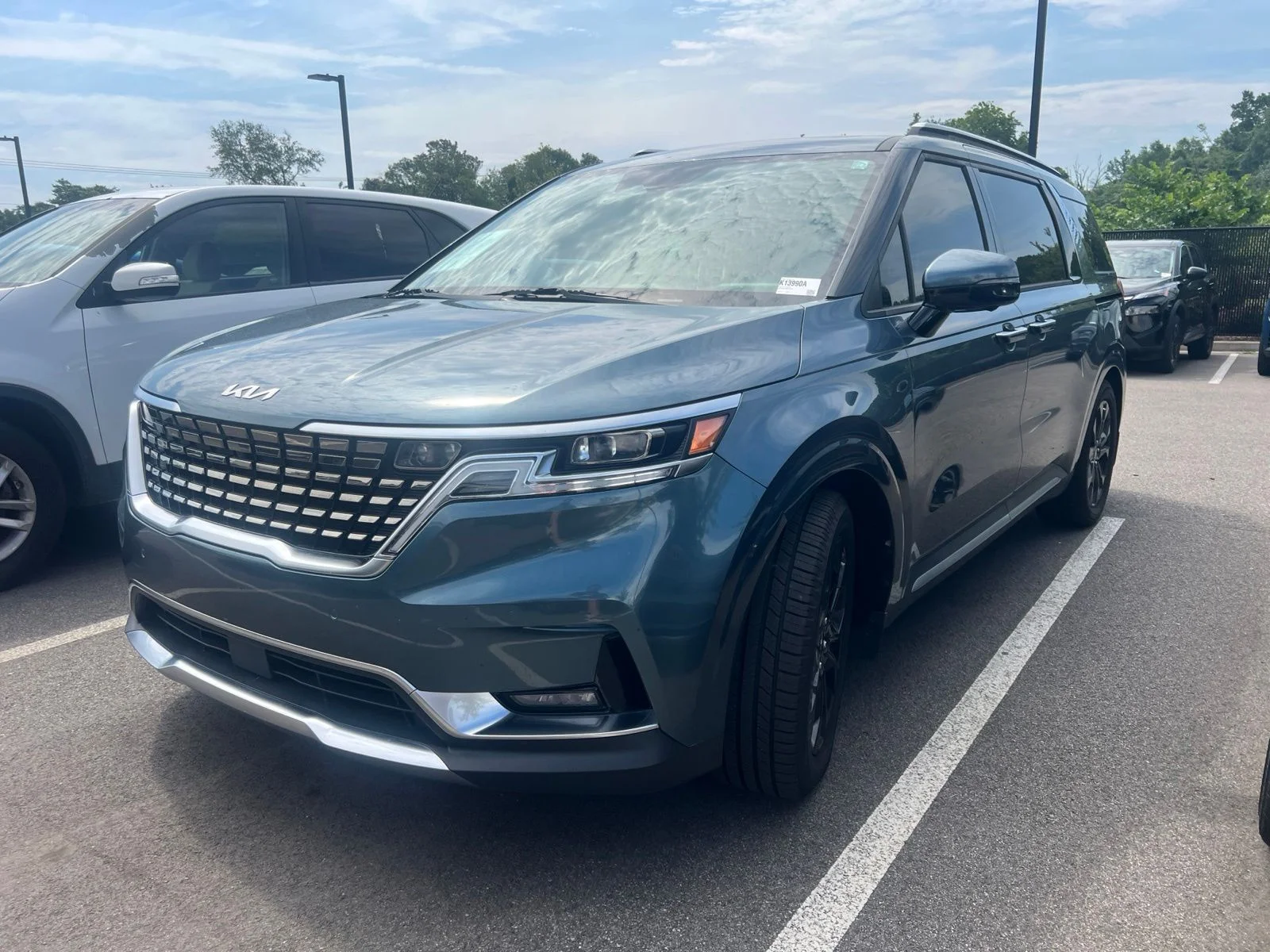 Used 2022 Blue Kia SX Prestige image 2