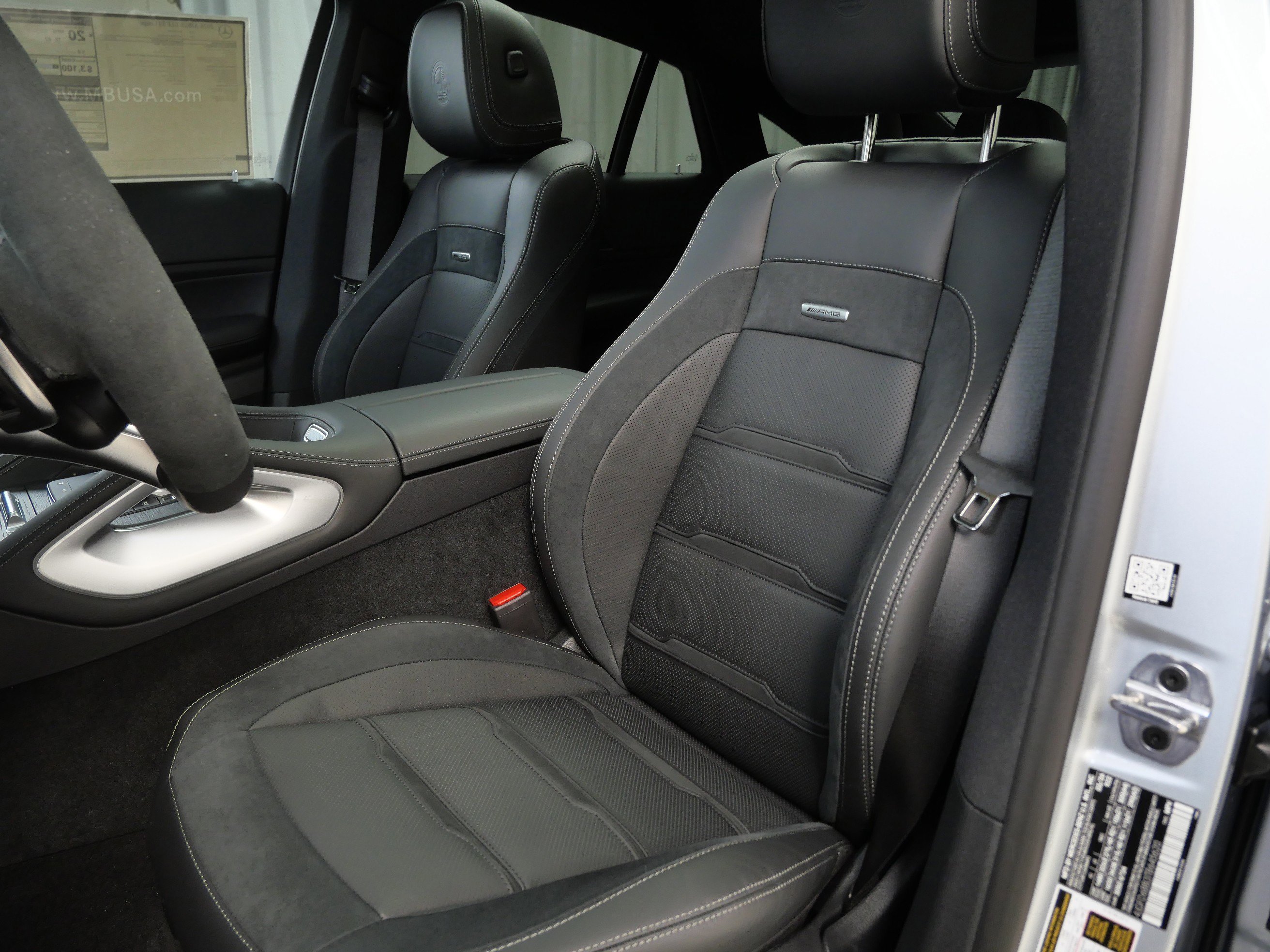 New 2026 Cirrus Silver Metallic Mercedes-Benz AMG® GLE 53 4MATIC+ Coupe image 3