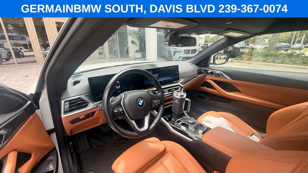 Certified Used 2024 White Metallic BMW 430i image 21