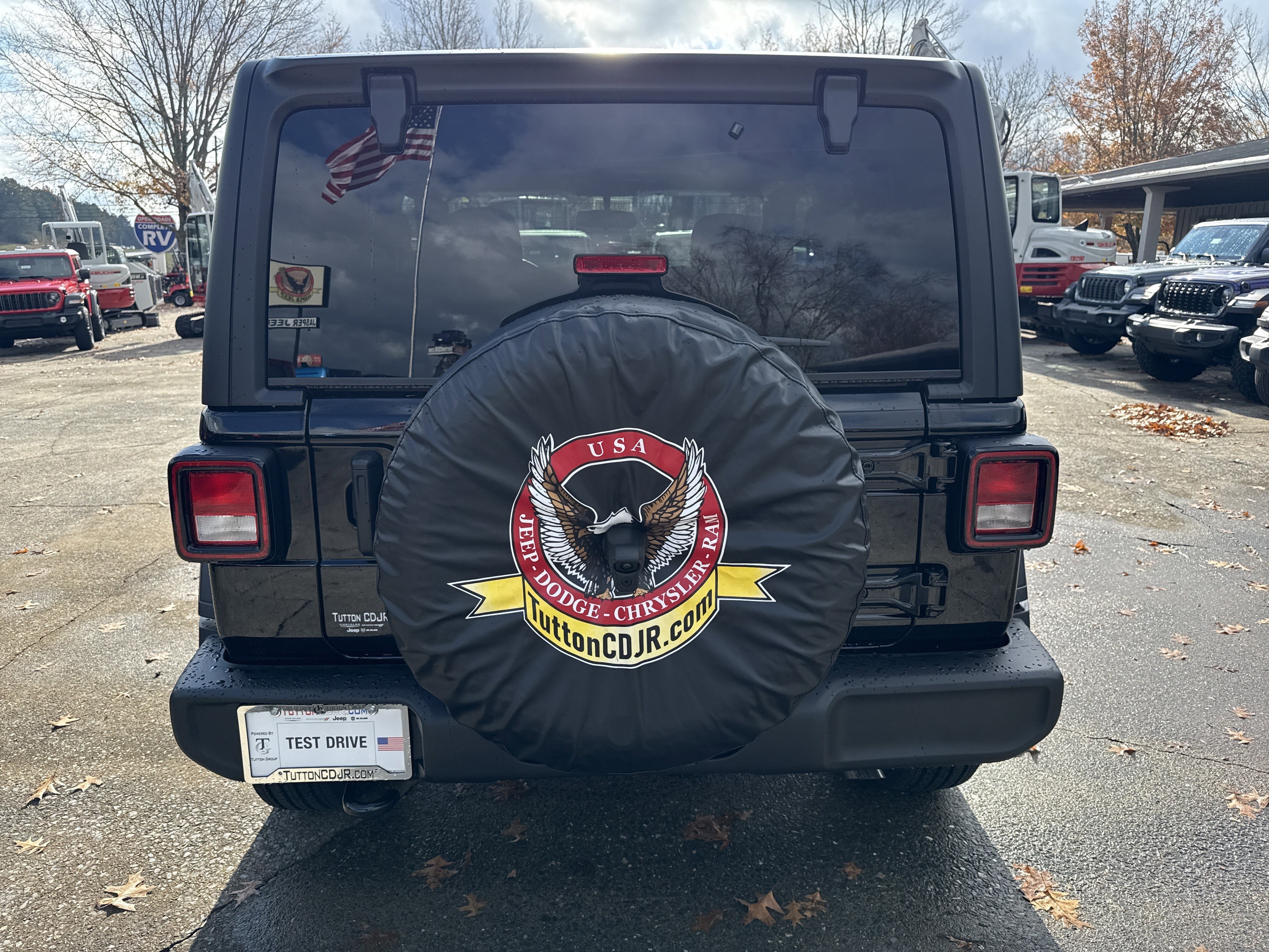 New 2026 Black Clearcoat Jeep Sport image 6
