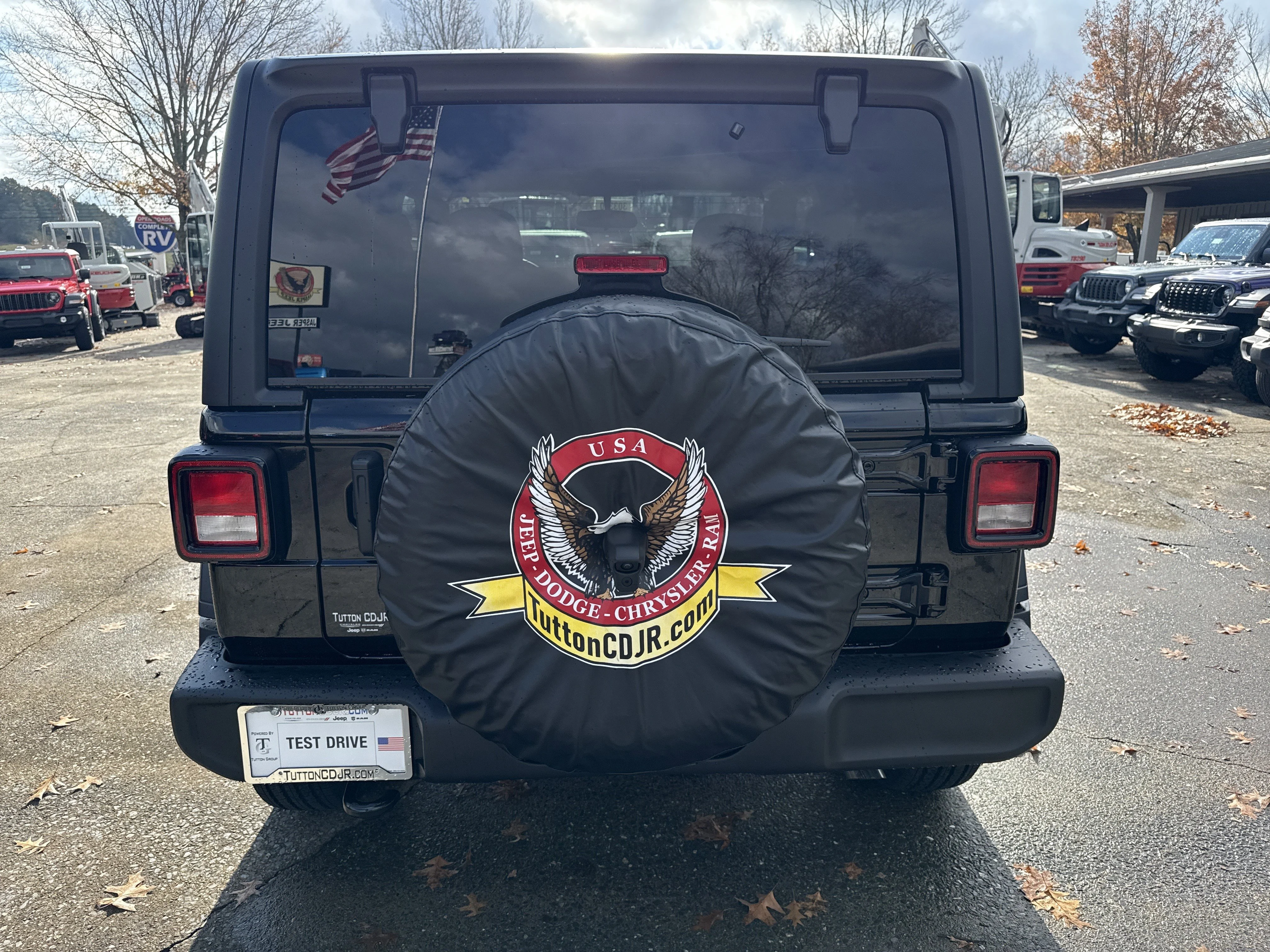 New 2026 Black Clearcoat Jeep Sport image 6