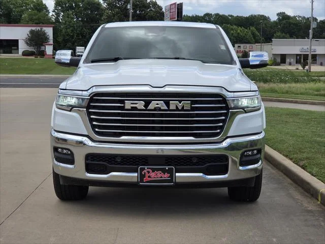 New 2026 Bright White Clear-Coat Exterior Paint RAM Laramie image 2