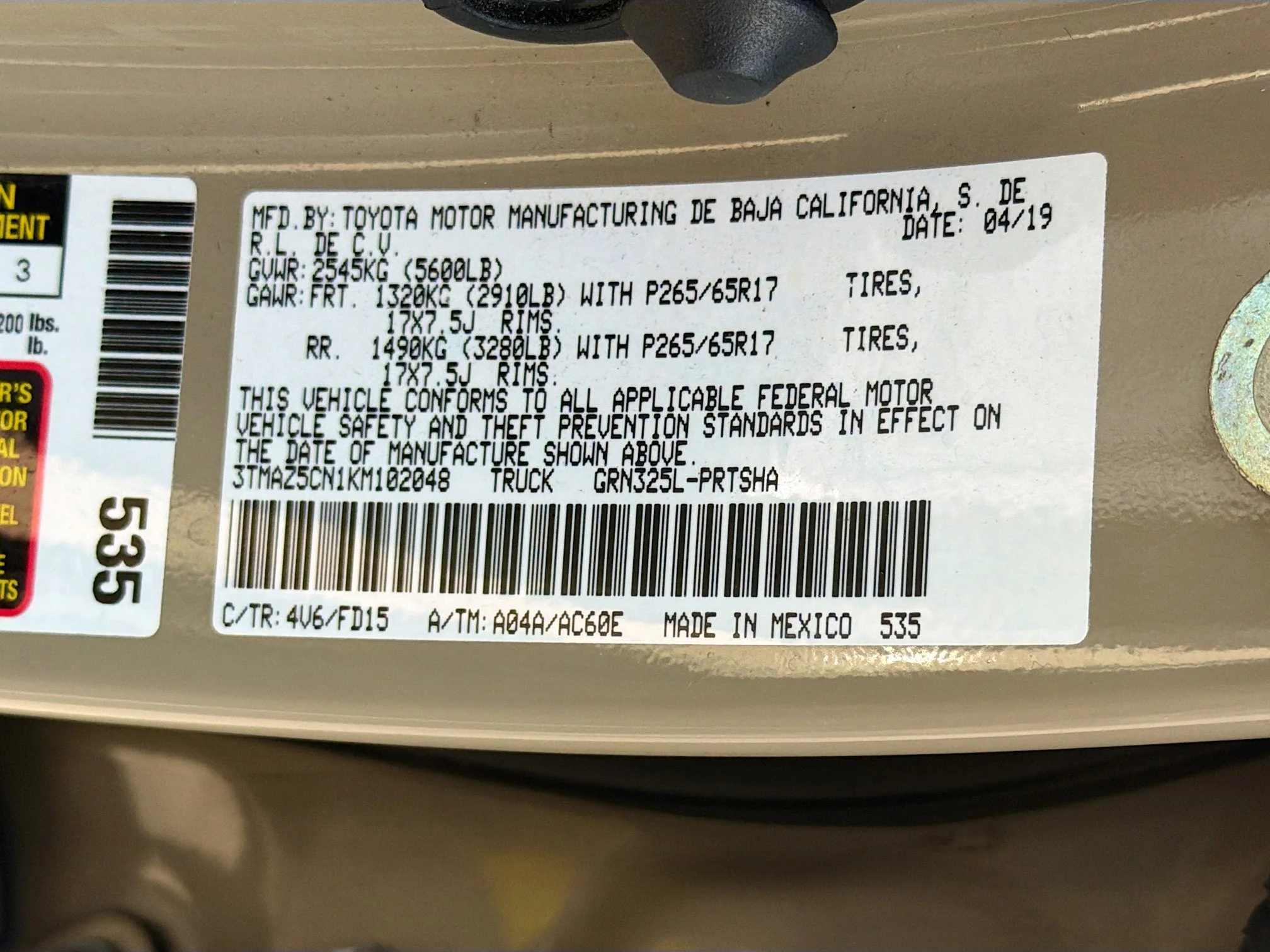 Used 2019 Gray Toyota TRD Sport image 40