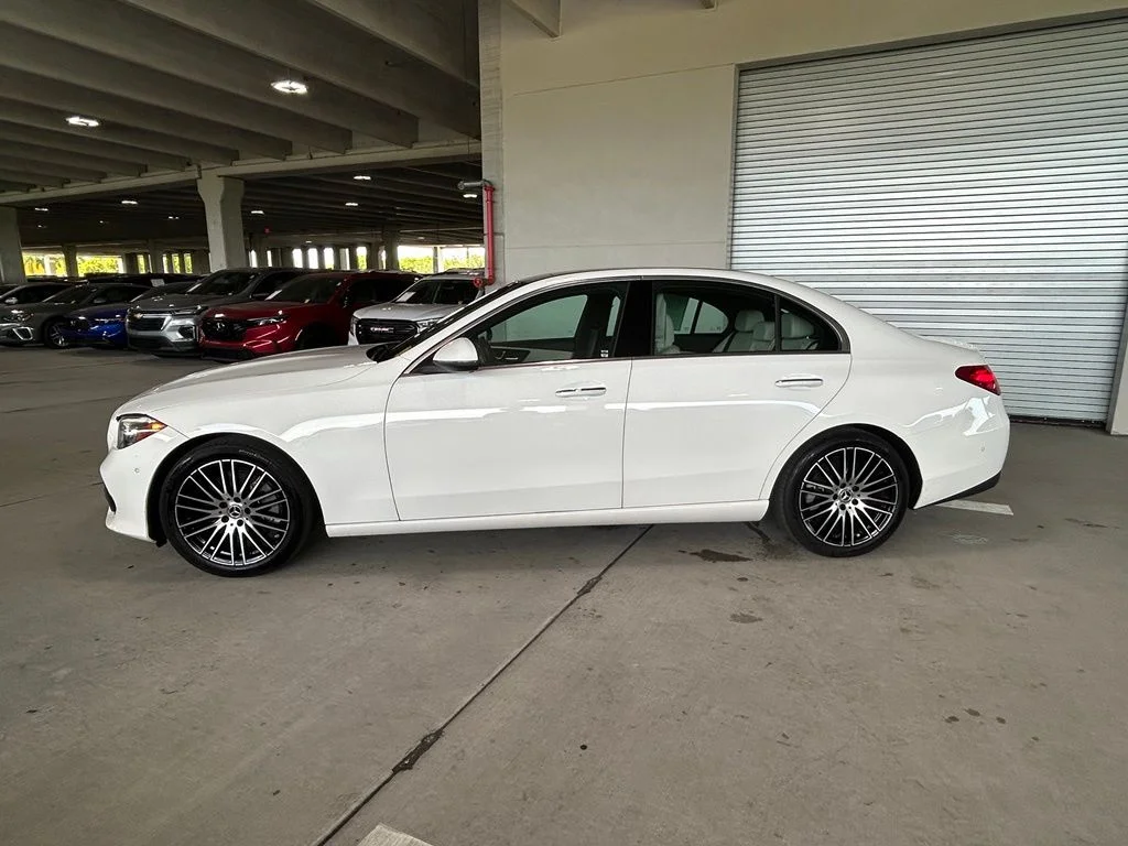 Used 2025 White Mercedes-Benz C 300 image 2